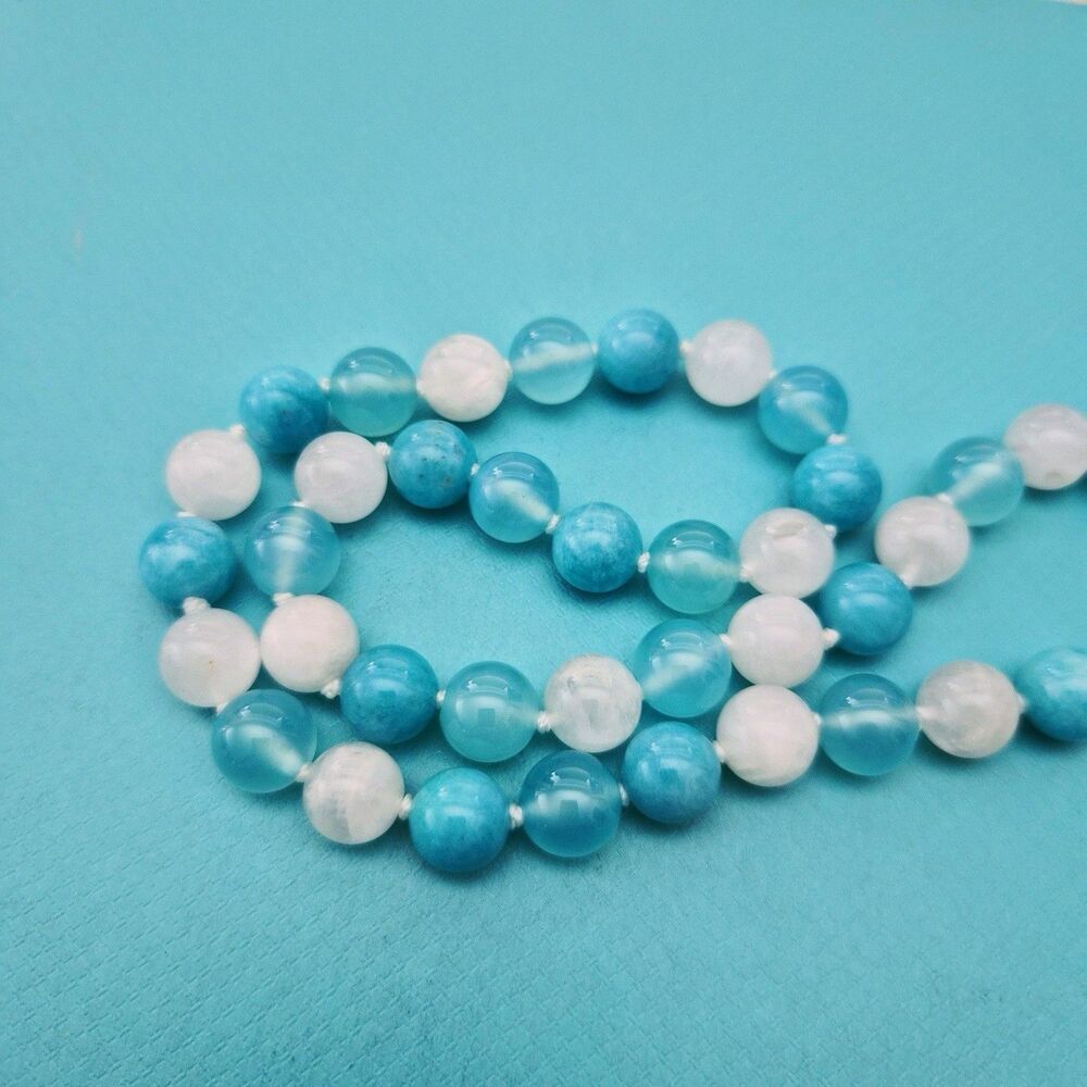 Tiffany & Co. Paloma Picasso Amazonite Moonstone Chalcedony Bracelet Necklace - Picture 3 of 13
